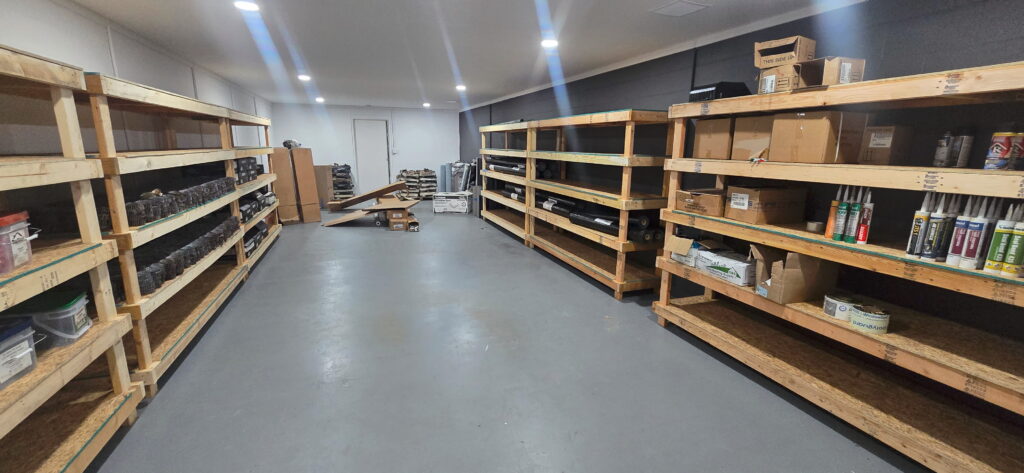 Integra Roofing Supply Storage