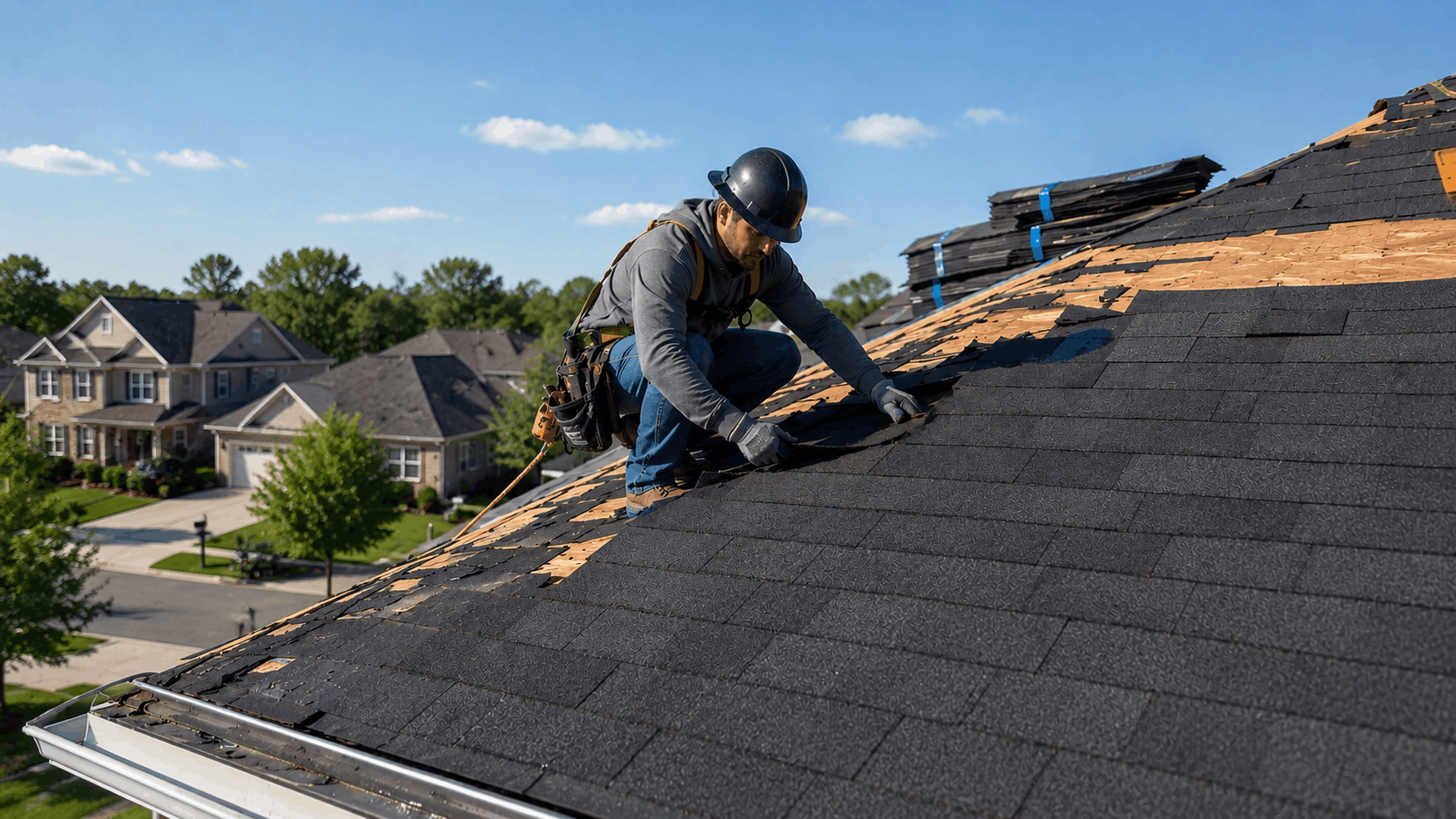 signs for roof replacement